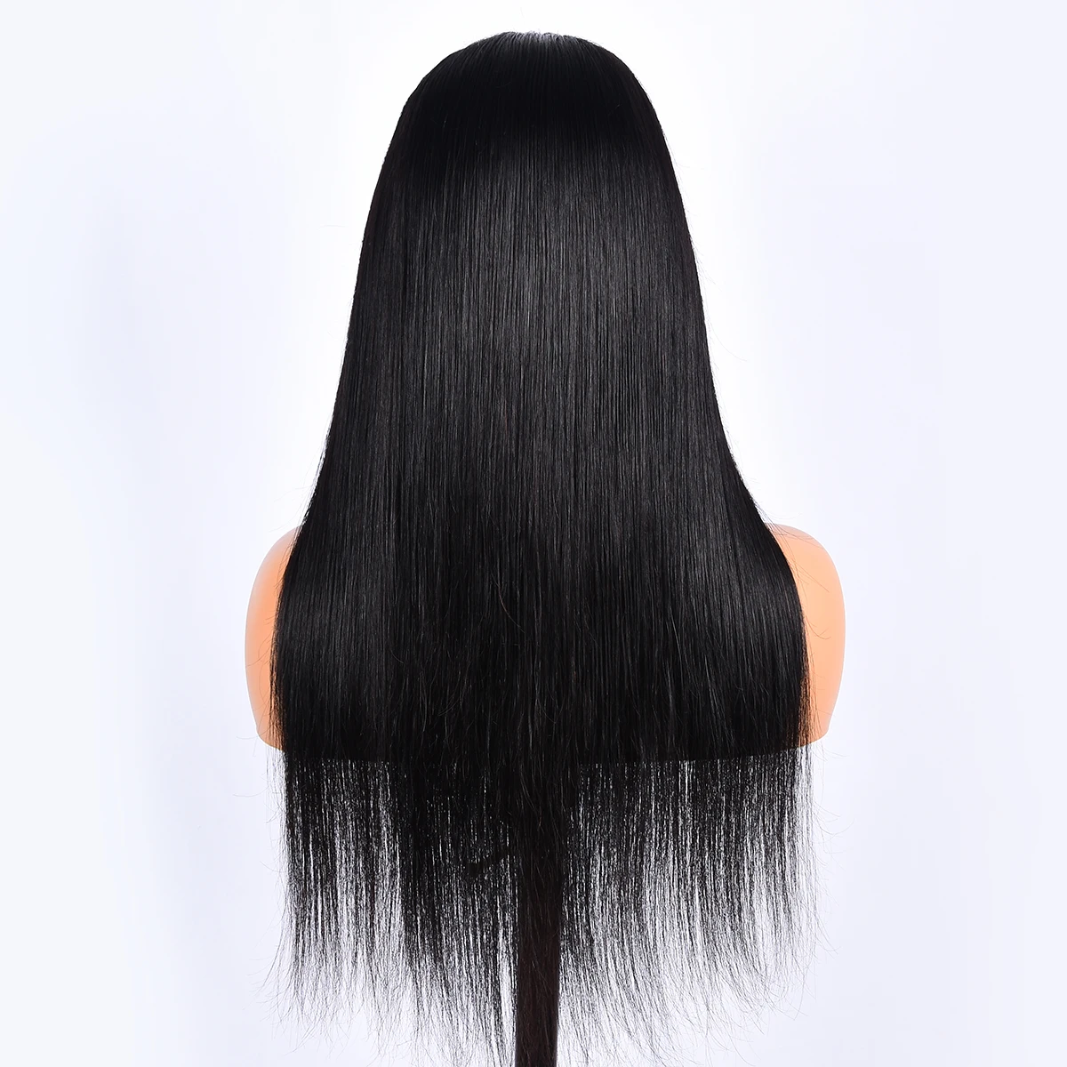 Perucas Miss Rola Fáceis de Usar Sem Cola 4x4 com Fechamento de Renda Liso, Perucas de Cabelo Humano Prontas para Usar 13x4 com Renda Frontal Pré-Desfiada