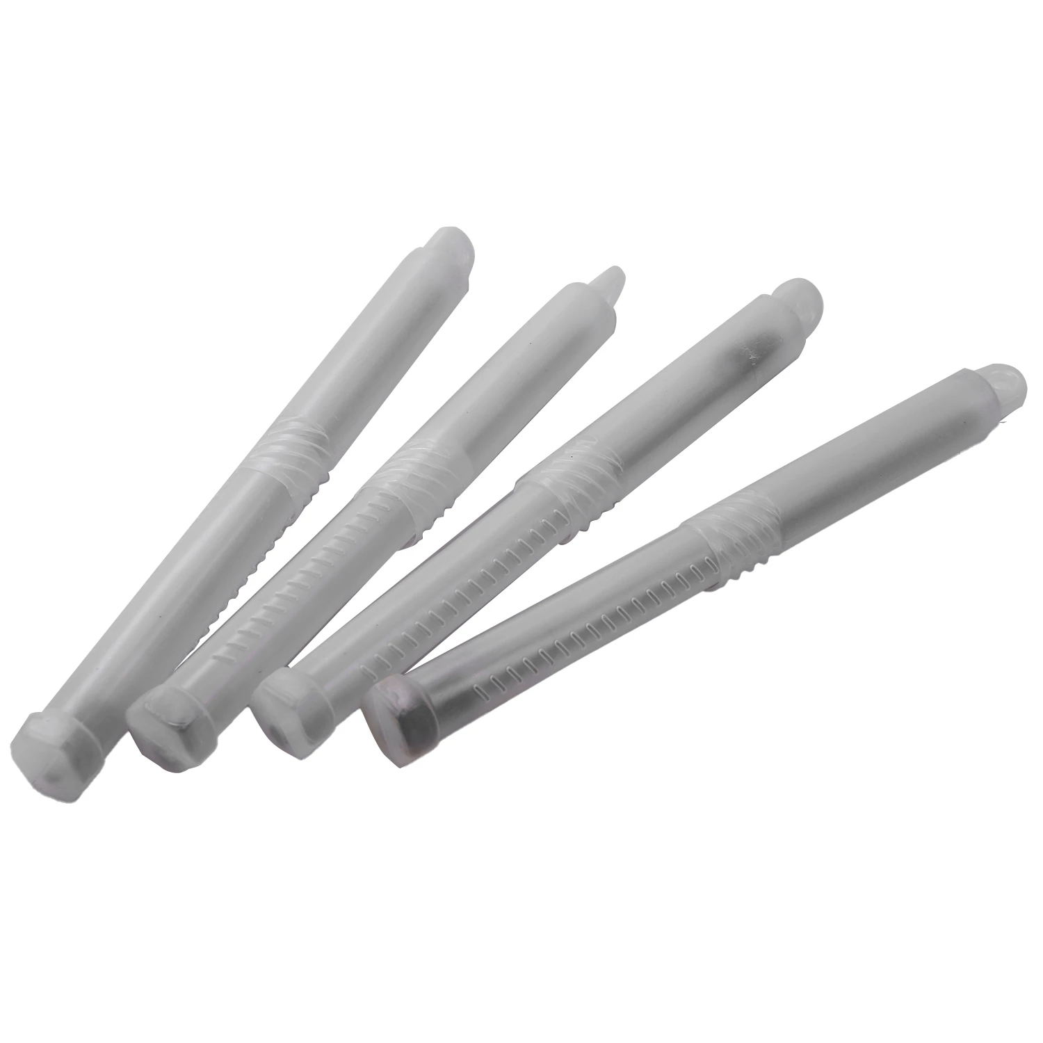 A40T 4Pcs Long Reach Rotary Burr Double Cut Carbide Bit 1/4 Inch Shank 6 Inch Set