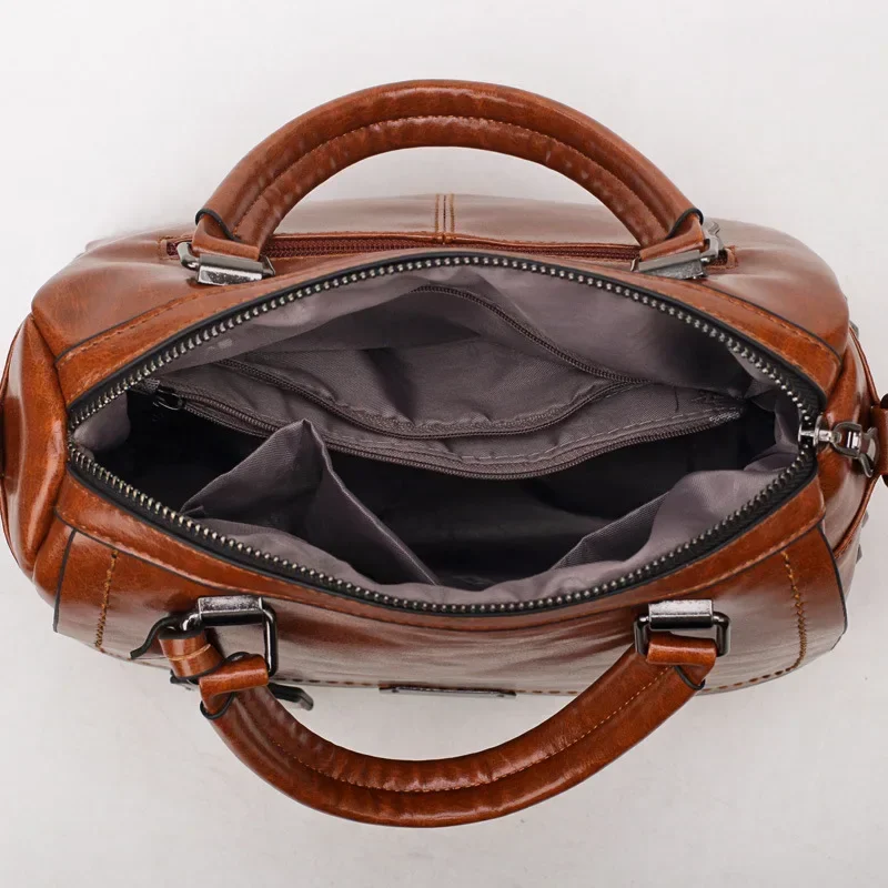 Retro Women Shoulder Bags Crossbody Bags for Women Purses and Handbag Mother Kids Bags for Girl Designer Bag Small Tote Bag Sac view 5