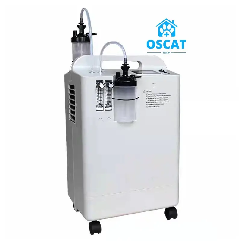 Veterinary Equipment Pet Medical Instrument Veterinary O2 Concentrator LCD Display Low Pressure Alarm For Pet Hospital