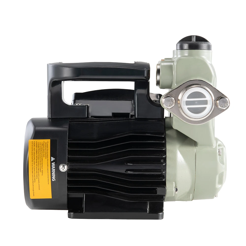 

Electric High Pressure Hot and Cold Self-priming Booster Water Pump for Garden Irrigation