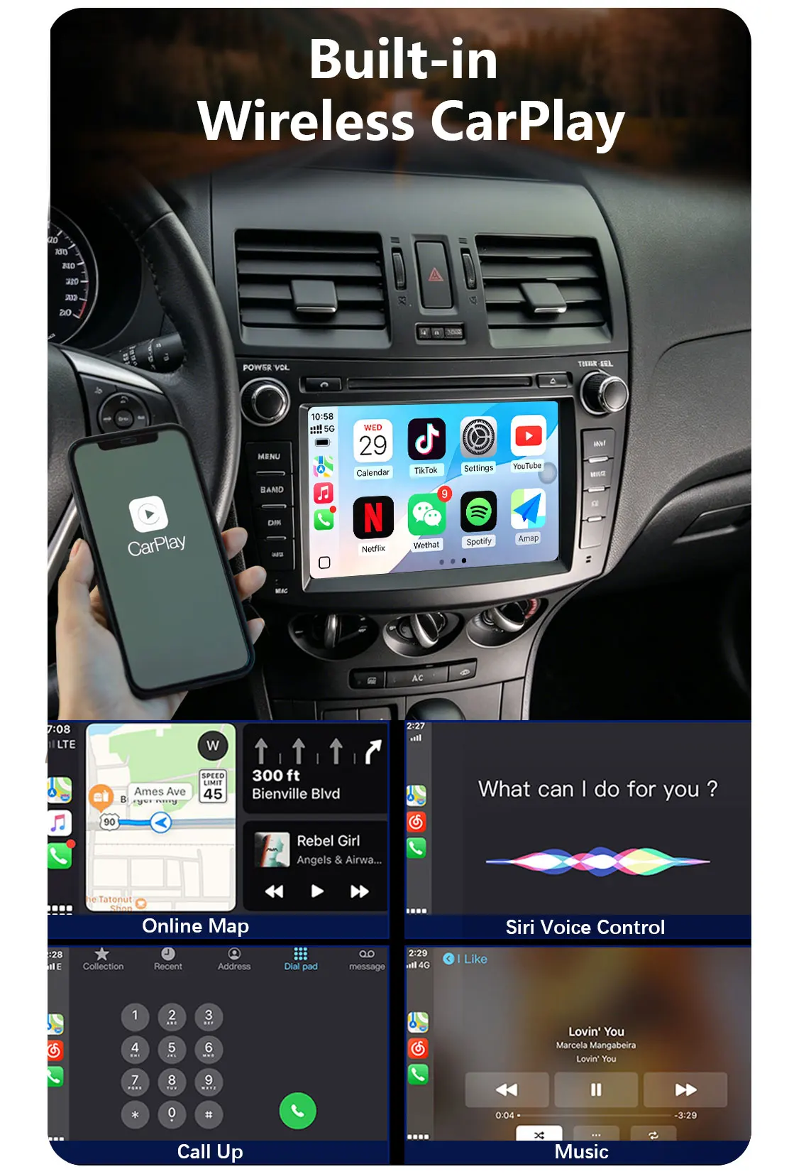 CHSTEK Car Radio 8\