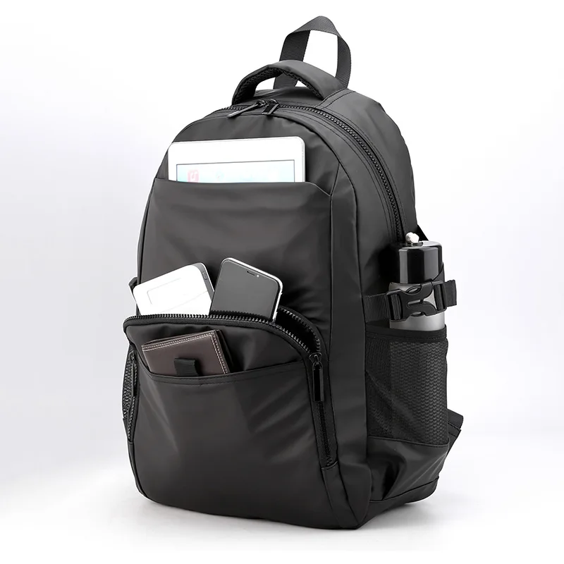 Nueva mochila de nailon para hombre de 44x29x15cm, mochila informal y minimalista para estudiantes, mochila ligera y de gran capacidad para ordenador