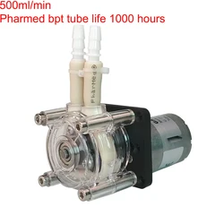 Peristaltic Pump, Dosing Pump, Water pump, 12V DC, 24V DC, High Flowrate for Aquarium Lab Analytical