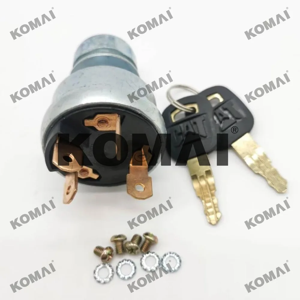 

XOJOX 9G7641 Новый переключатель зажигания с двумя ключами подходит для Cat D250E D300E D350E