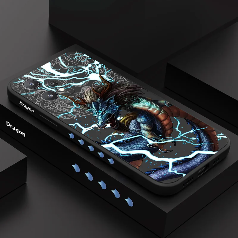 حافظة هاتف من رادن دراجون كينغ لهواتف OPPO Realme 10 9 9i 8 8i 7 7i 6 Pro Plus C30 C31 C35 C1 C11 C12 C15 C20 C21Y C25 C25S #1