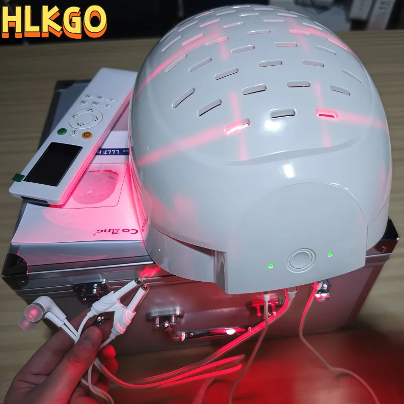 

Laser Light Therapy Repair Hat, 6750mW 90 Laser 210 LED Cap 650/660nm for Hair Growth, Adjustable Treatment with Type-C