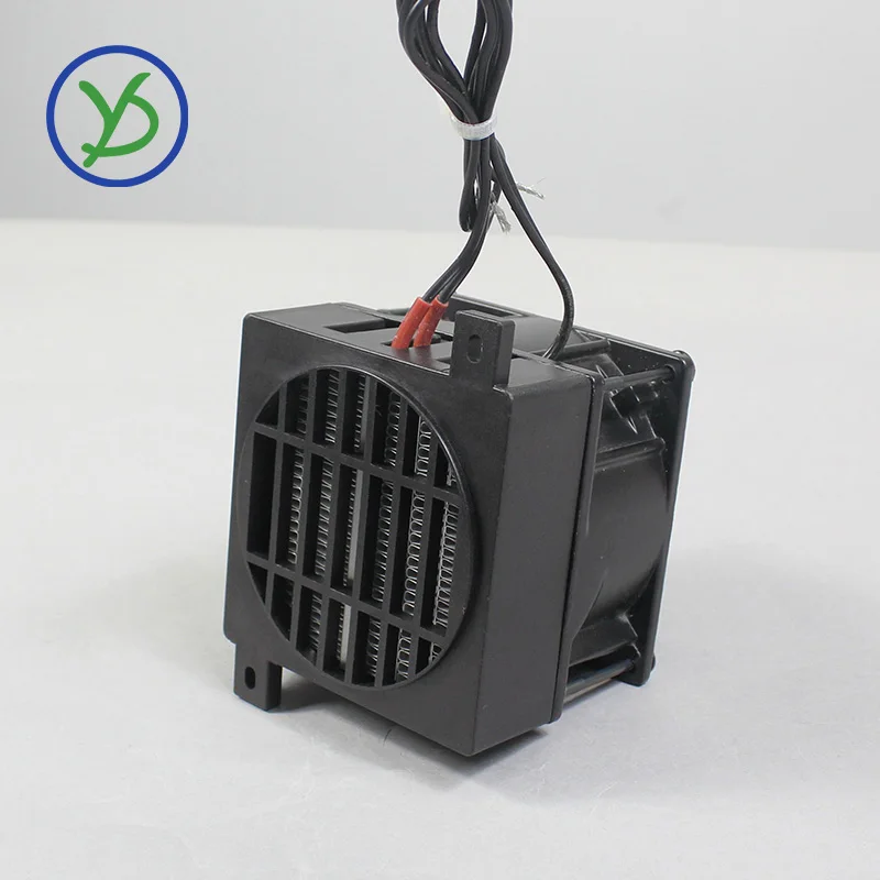100W 220V DC Egg Incubator Heater Thermostatic Electric Heater PTC Fan Heater Heating Element Small Space Heating 106*80mm