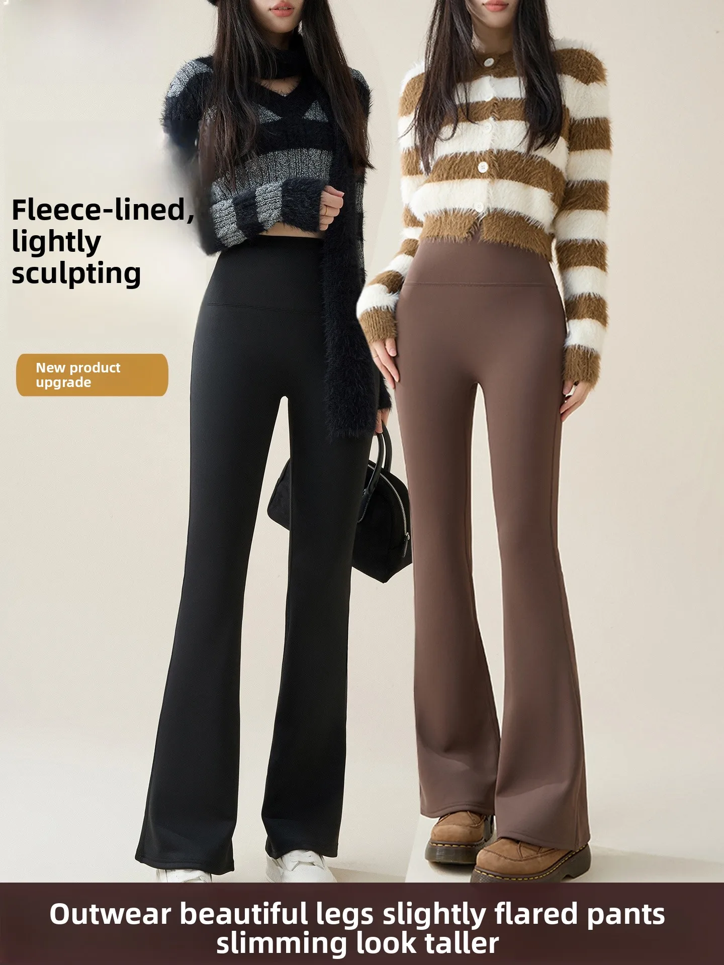 

High Waist Thiened Fce Yoga Pants Women's Autumn Winter arkskin Pants Casual Long Trousers Breathable Stretchy Leggings