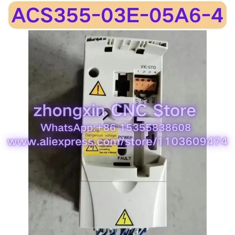 Used ACS355-03E-05A6-4 Frequency converter Function check intact, fast delivery