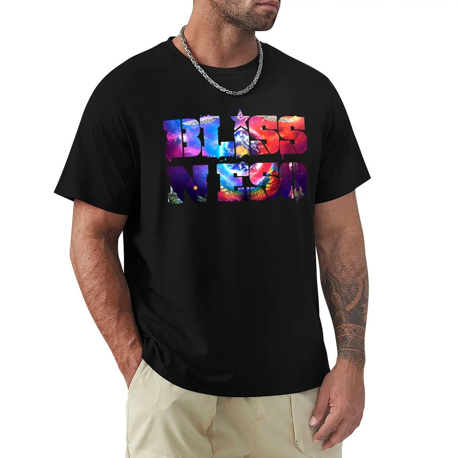 Bliss n eso circus in the sky classic t shirt T-Shirt Work Comfort T-Shirt for Men