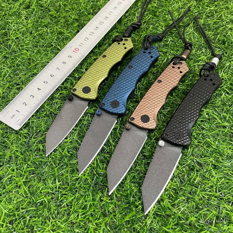 Folding Knife butterfly 290 aluminum handle mini pocket knife portable outdoor survival sharp folding knife high-end gift