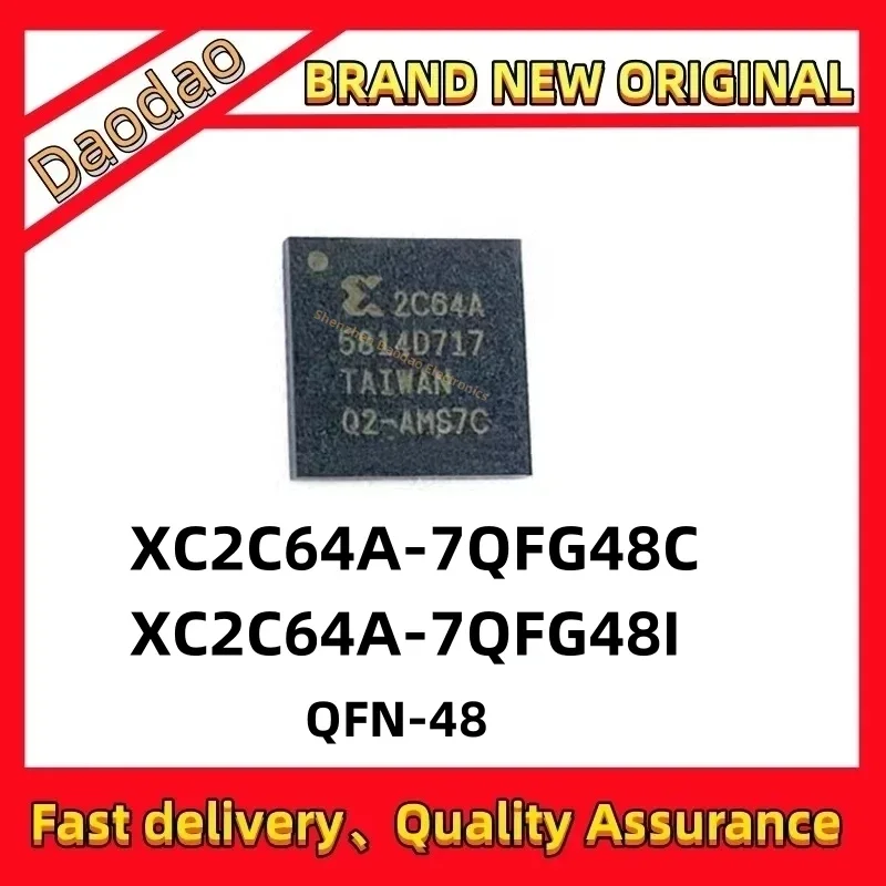 

XC2C64A-7QFG48C XC2C64A-7QFG48I IC Chip QFN-48 Programmable logic new original