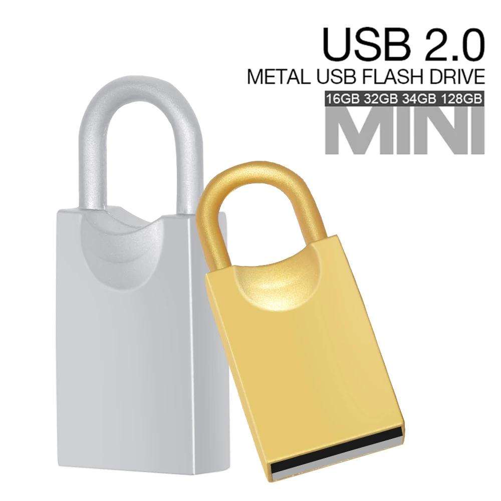 แฟลชไดรฟ์ Super Mini USB ไดรฟ์ปากกาไดรฟ์64GB 32GB 16GB 8GB 4GB Thumbdrive Pendrive 2.0 Memory Stick Memoria โลโก้ที่กำหนดเอง