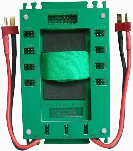Mini power dp eco splitter board, servo splitter board, power manager rccskj 2101