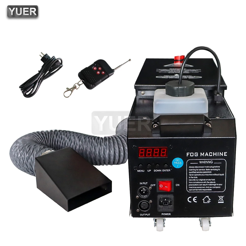 NEW Mold MINI 2000W Stage Low-lying Fog Machine Water Smoke Machine Remote for Wedding DJ Disco Dance Show Indoor Outdoor Party