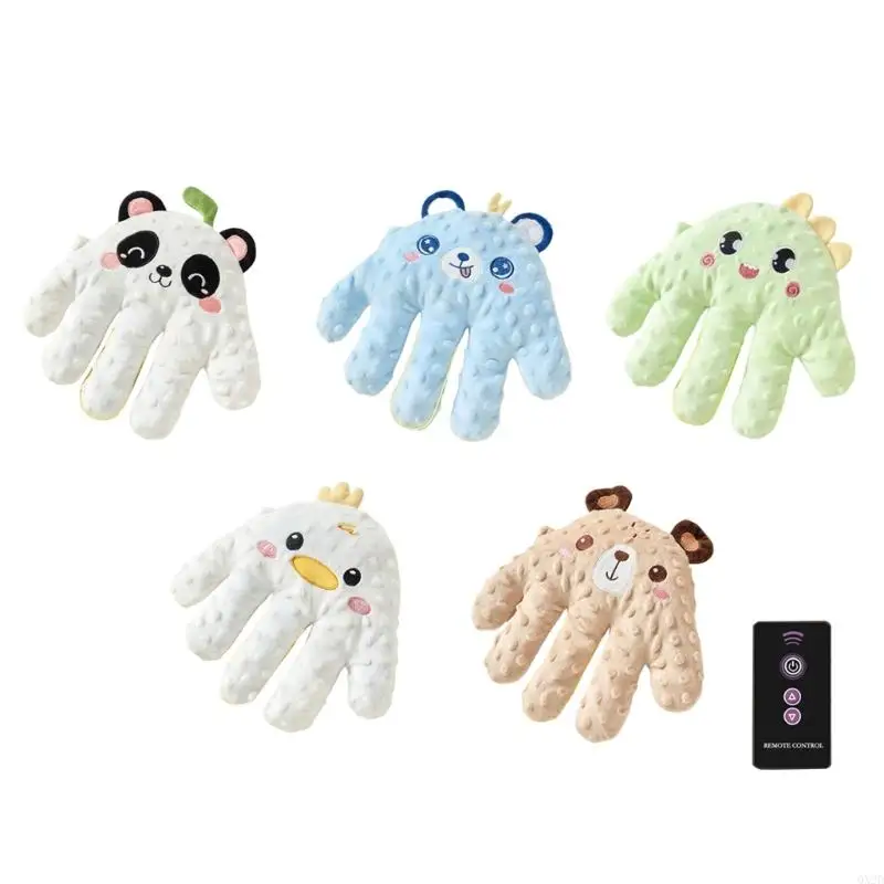 

QX2D Palms Soothers with Soothing Music Remote Control Cartoon Safety Palms