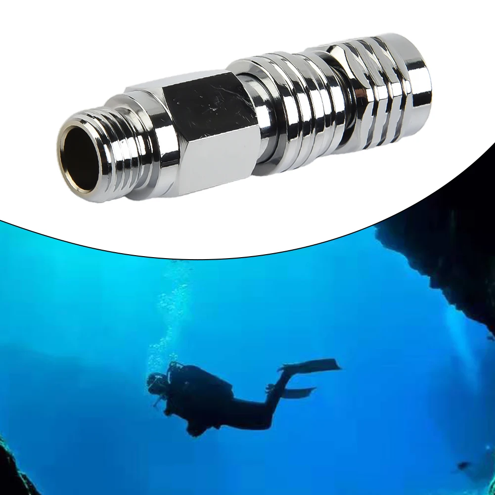 Multi functional and Versatile Scuba Diving BCD Adapter with Quick Disconnect Regulator Made of Nickel Plated Brass