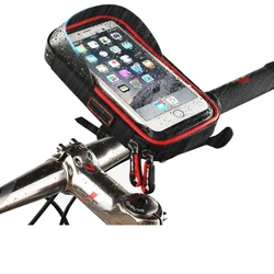 Waterproof Bicycle Cell Phone Holder Bag Bicycle Motorcycle Handlebar Mobile Phone Holder Bag for phone Wholesale for Bicycle