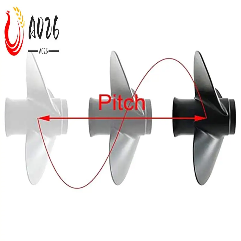 

A026-Пропеллер на приборной панели, белый пропеллер для Yamaha 6Hp 8 1/2 X7 1/2, винт для лодочного двигателя, часть морского двигателя 7 Spline 6G1-45943-00-El