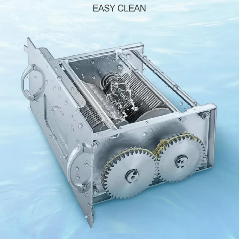 ماكينة تقطيع اللحوم الكهربائية التجارية/المنزلية، ماكينة تقطيع اللحم الأوتوماتيكية متعددة الوظائف من الفولاذ المقاوم للصدأ