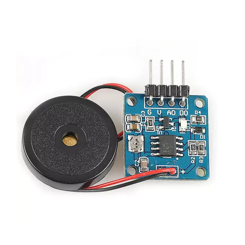 Vibration sensor piezoelectric sheet tapping vibration switch module piezoelectric tapping vibration sensor module