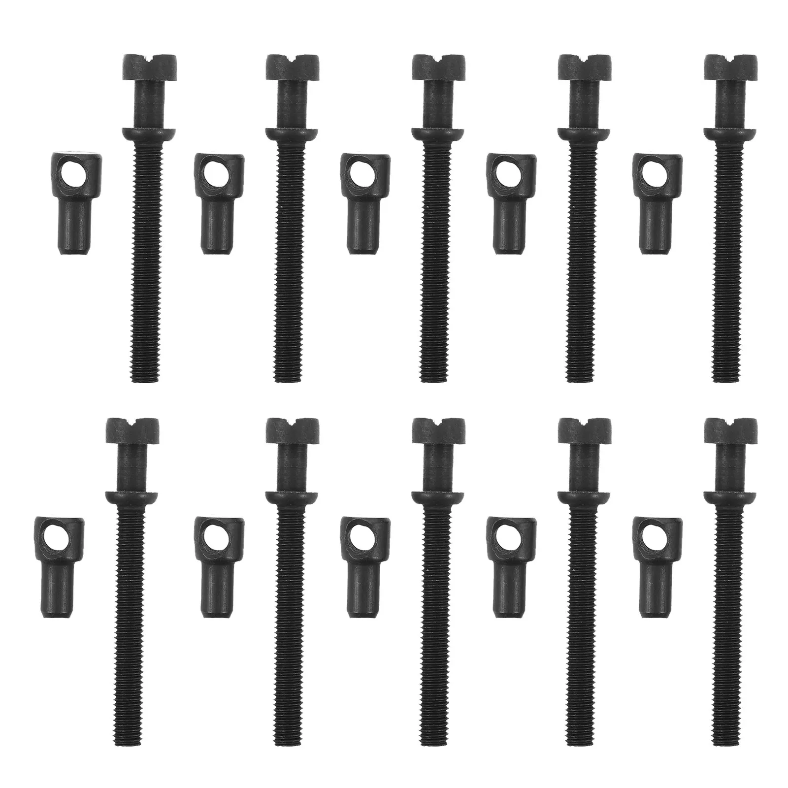 

10Sets Chainsaw Screw Tensioner High-Strength Metal Electric Chainsaw Adjustment Screw Universal Chain Tensioner Adjuster Kit