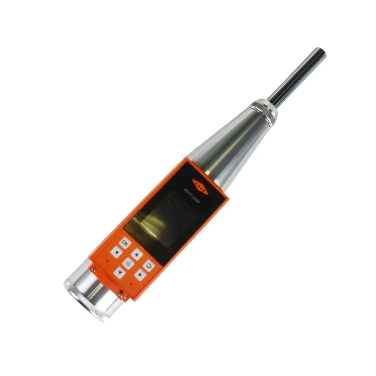 HT225 Rebound Hammer Can Detect and Record Parameters Such As Rebound Value, Carbonization Depth Value, Angle, and Test Surface