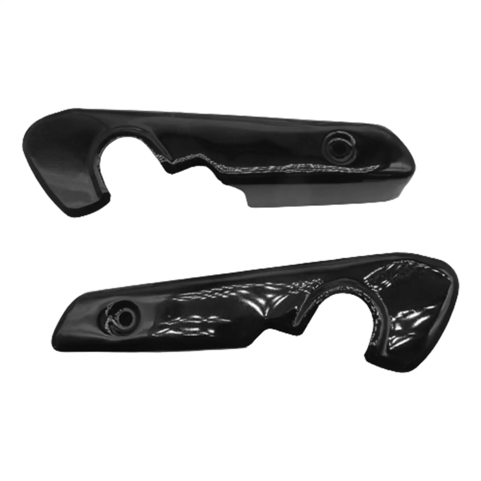 2x Rear Fender Mudguard Protector Gloss Black Replacement Metal Accessories for Harley Sportsters XL 883 1200 48 V72