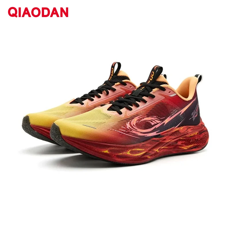 

QIAODAN Rapid 4.0 running Shoes for Men Lightweight Mesh Breathable Sneaker Shock-Absorbant Anti-slip Sport Shoes QXB023262225R