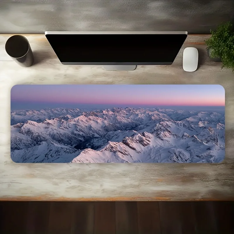 

Rectangle Desk Mouse Pad Rubber Base Anti Slip for Laptop Computer Office Work Gift New Year Sale Best Deal Now