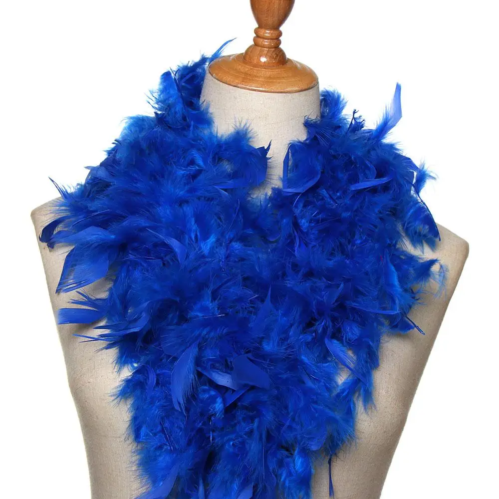 2M DIY Feather Boa Strip Craft Fancy Dress Party Decoration Wedding Supplies Fluffy Grament Accessaries Apparel Fabric Feathers