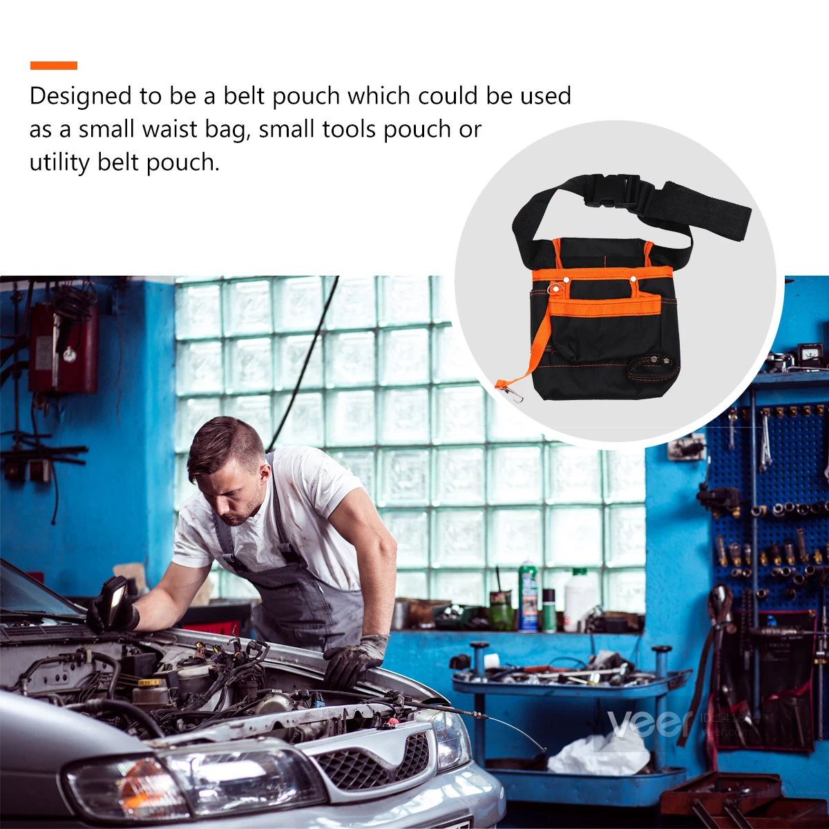 Рисунок 5 - Большая вместительная сумка для инструментов электрика