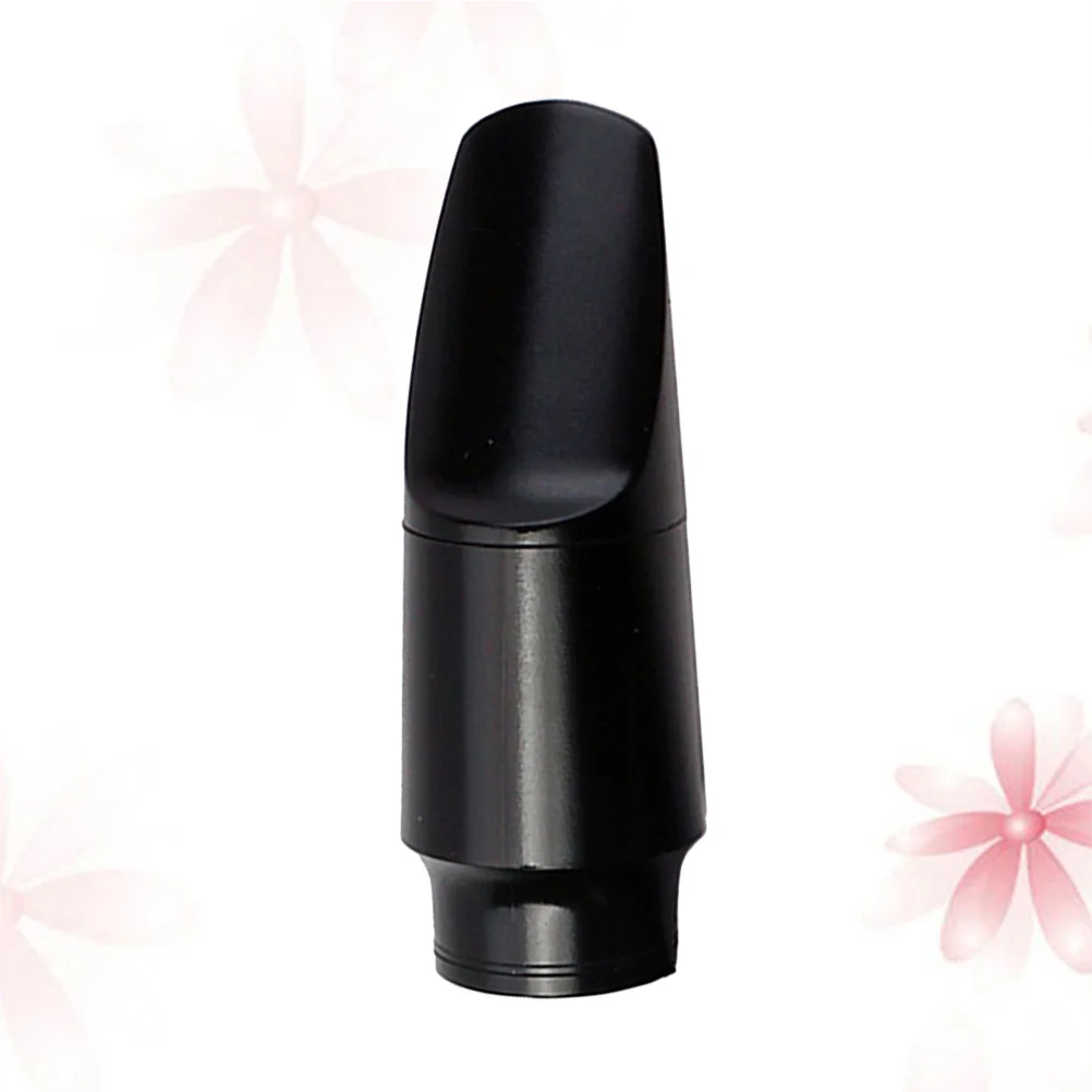 

Plastic Saxophone Mouthpiece Black for Soprano Saxophone Music Instrument Comfortable Balanced Clear Tone Soprano