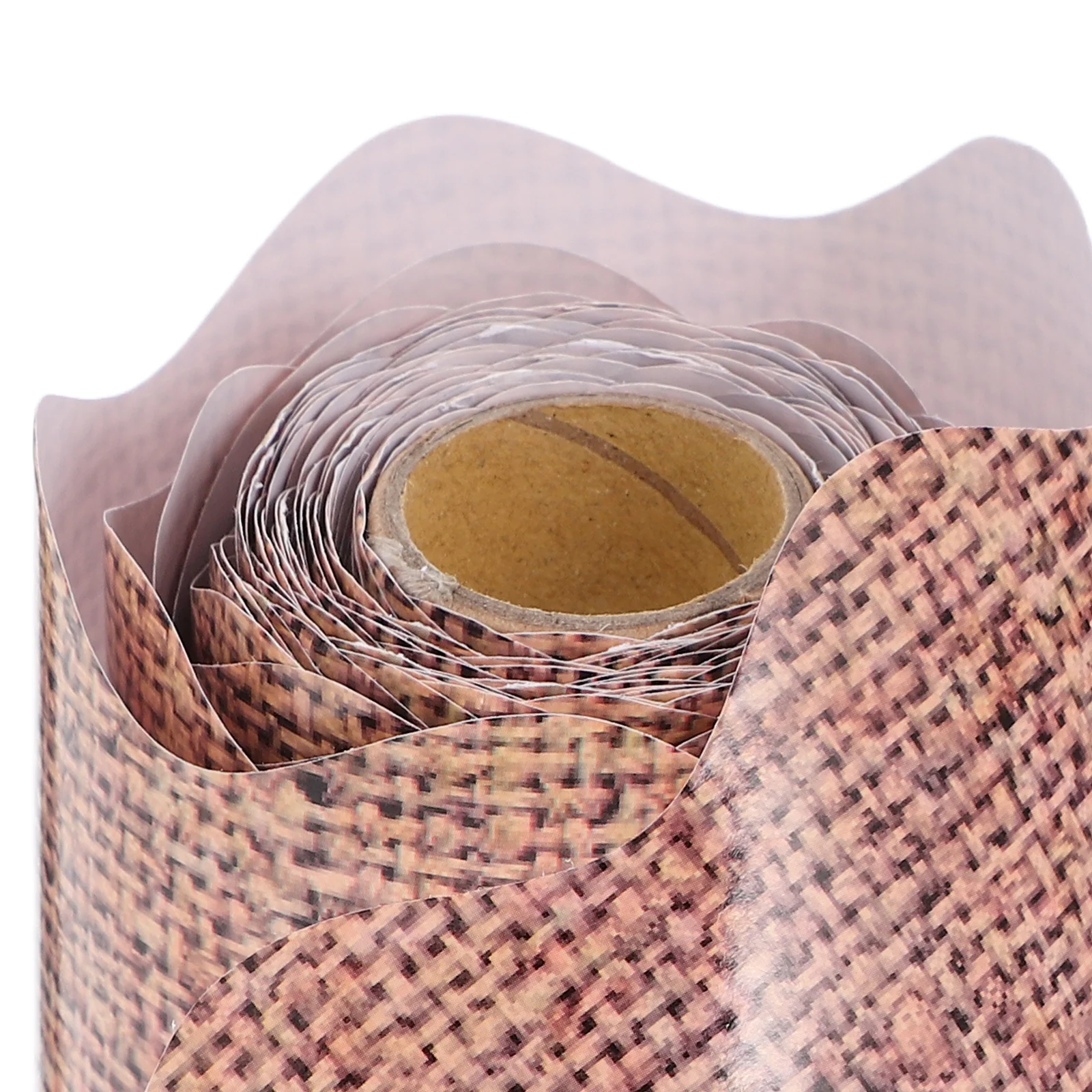 

1 Roll Non-Adhesive Burlap Bulletin Board Border Trim Long Decorative Classroom Blackboard DIY Trim Bulletin Decor