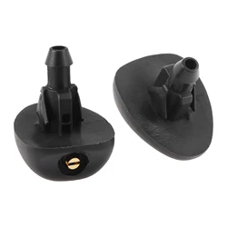 2 Pcs For Peugeot 106 205 207 306 Expert III 2007 Front Windshield Wiper Washer Jet Nozzle For Citroen C1 C2 C3 6438V8