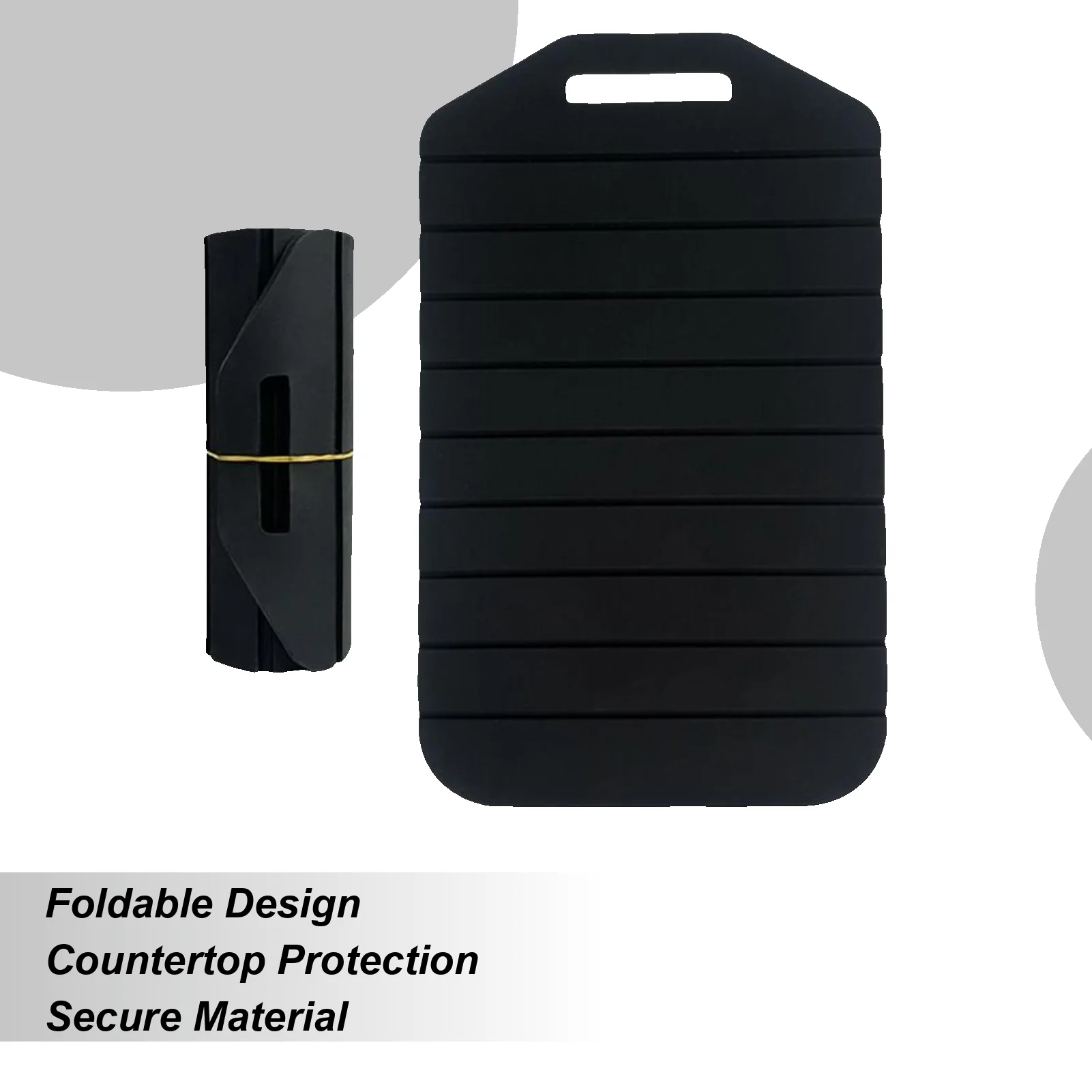 

Kitchen Cutting Board Non-Stick Anti-Slip Folding Chopping Mat For Kitchen Apartment Dining Room Dormitory Counter Sink Camping