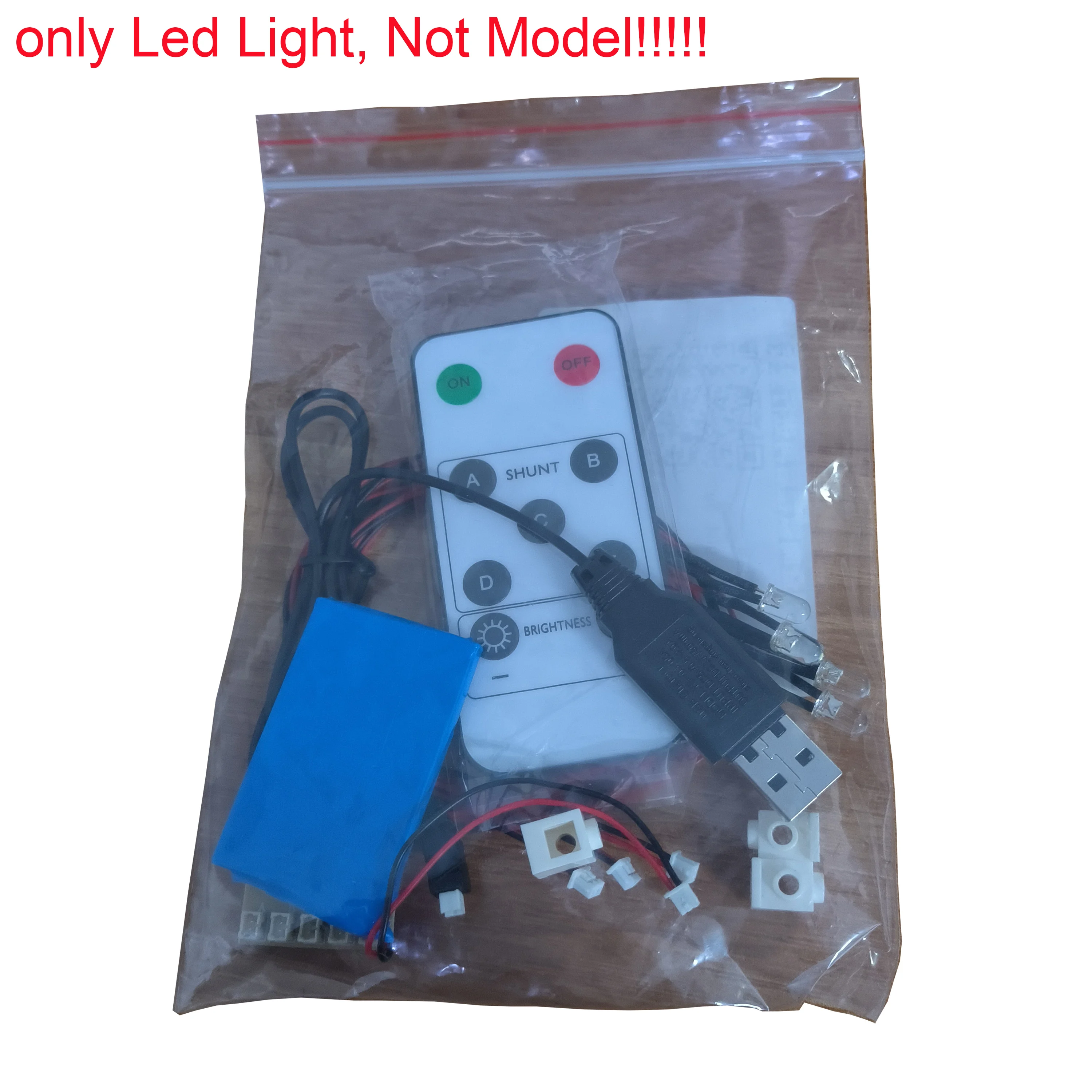 LED Lightning Light Kit Blocks, Tijolos para Cada C61031 e 61031, Tofu Shop, Loja Japonesa, Conjunto de Construção, Apenas Luz Sem Modelo