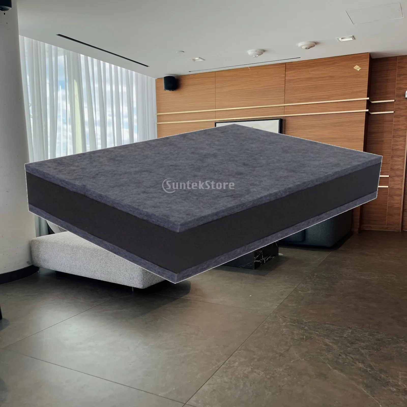 Professional Noise Prevention Mat Fiberboard Rubber Core Vibration Damping Pad for Musical Instruments