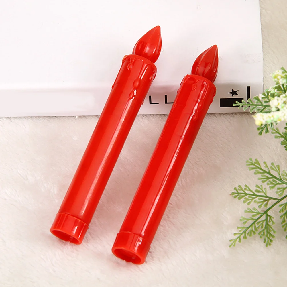 

4pcs Led Electronic Lamp Premium Plastic Flameless Decor Light For Home Incense Gift Safe Never Melt Simulated Electric