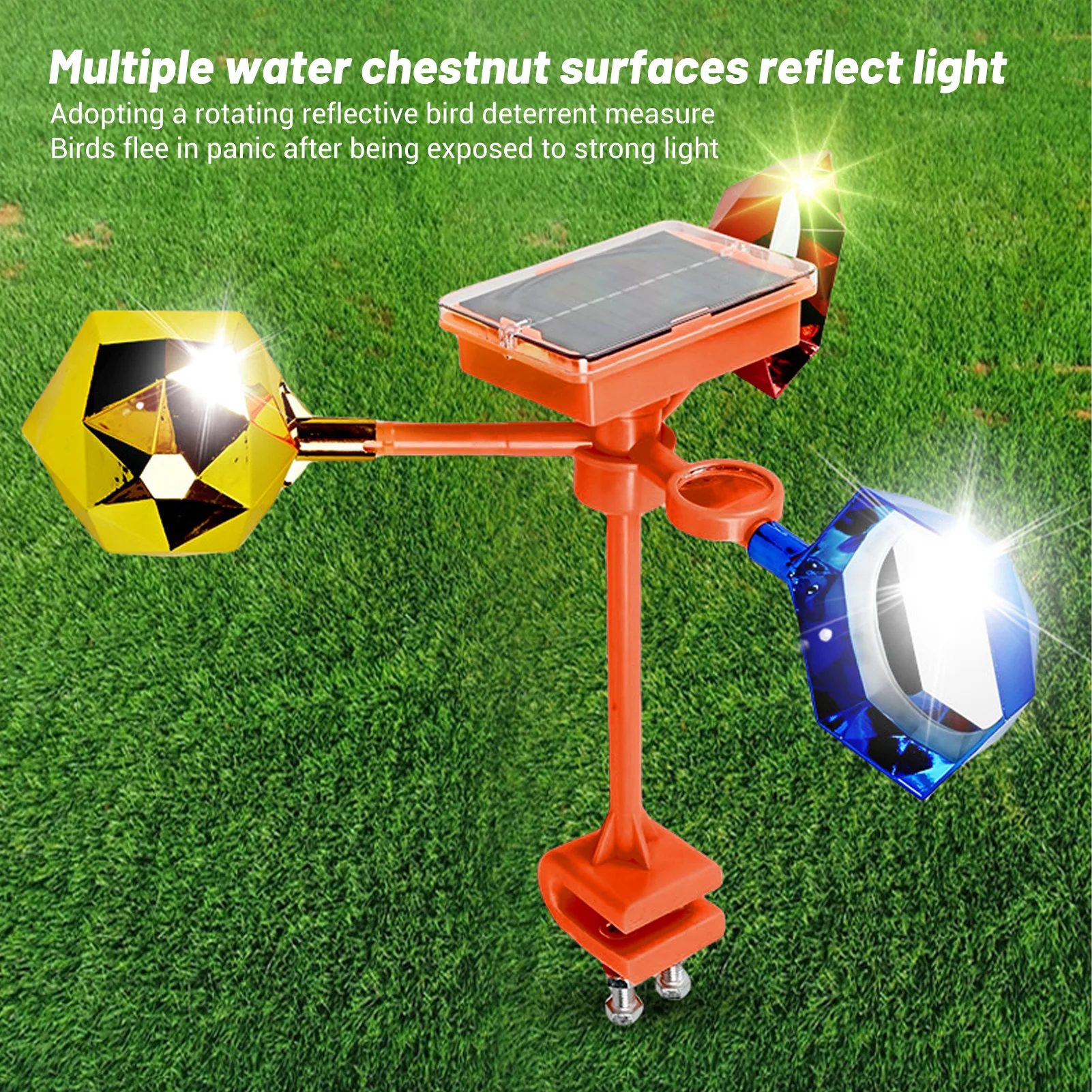 Gli uccelli riflettono il disp - Solar Bird Scarer recensione e prezzo