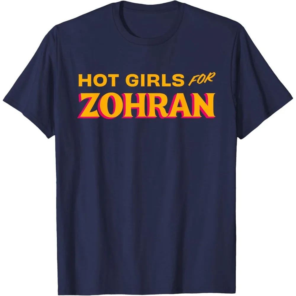 Hot for Zohran Mamdani Zohran for NYC Mayor Unisex T-Shirt Short-sleeve O-neck Streetwear High Quality Cotton Tees