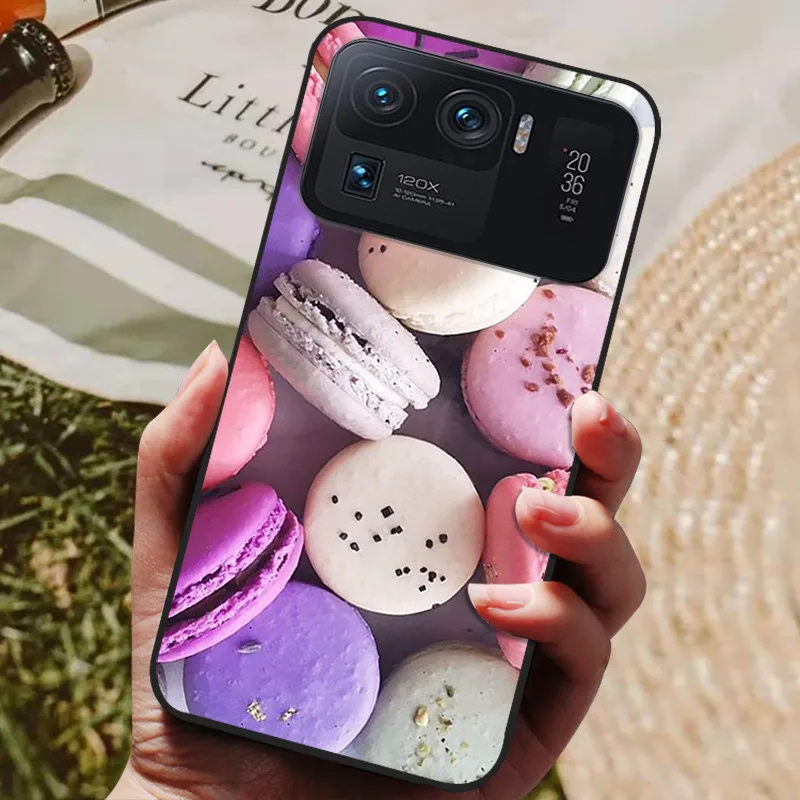 For Xiaomi Mi 11 Ultra Case 6.81 inch Soft TPU Silicone Back Cover For Xiaomi Mi 11 Ultra Phone Cases 11Ultra Black Bumper - Image 2