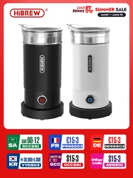 HiBREW Electric Milk Frother Frothing Foamer Chocolate Mixer Cold/Hot Latte Cappuccino fully automatic Milk Warmer Cool M1A