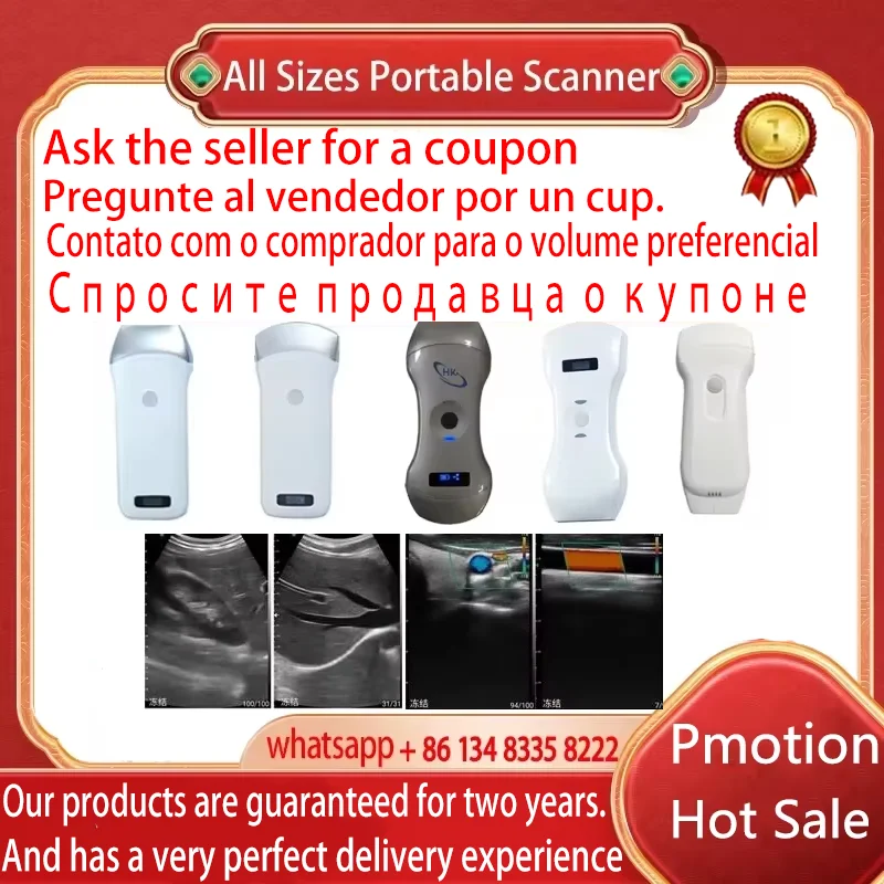 Free Suitcase Portable Wireless Ultrasound Probe Scanner Portable Machine WIFI Ultrasound Scanner Machine Sonostar Brand Factory