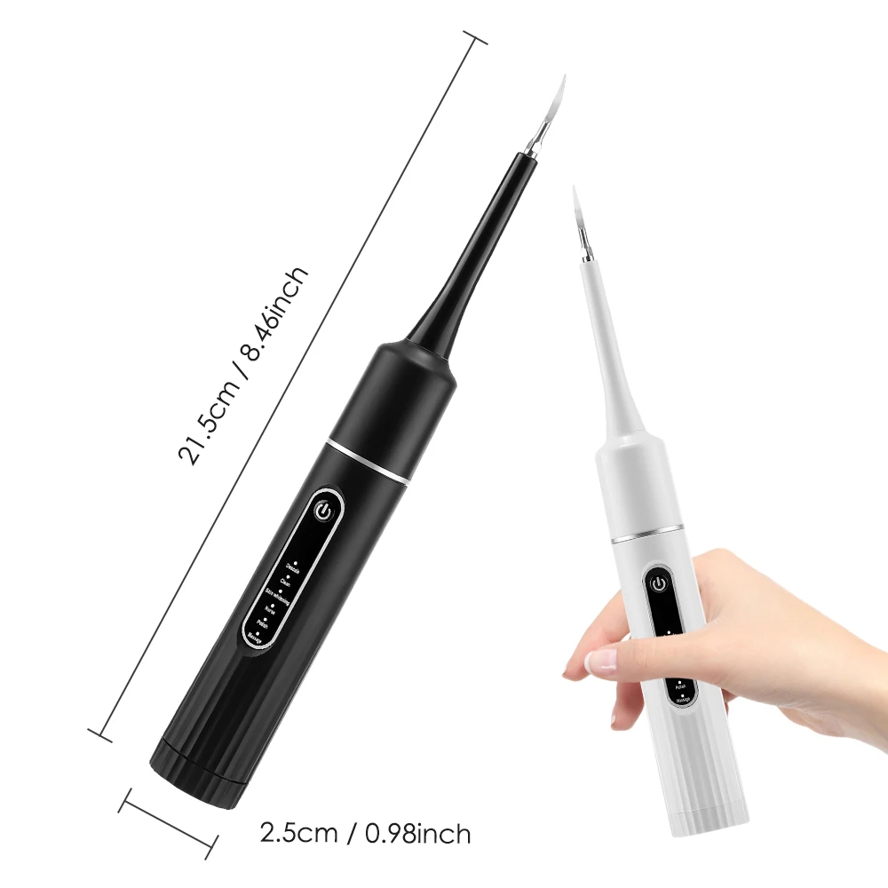 Elektrische Zahnbürste Bleaching Frequenz Sonic Zähne Reiniger Dental Scaler Zahnbürste Zahnstein Plaque Entferner Stein Entferner Kit – Detail 14