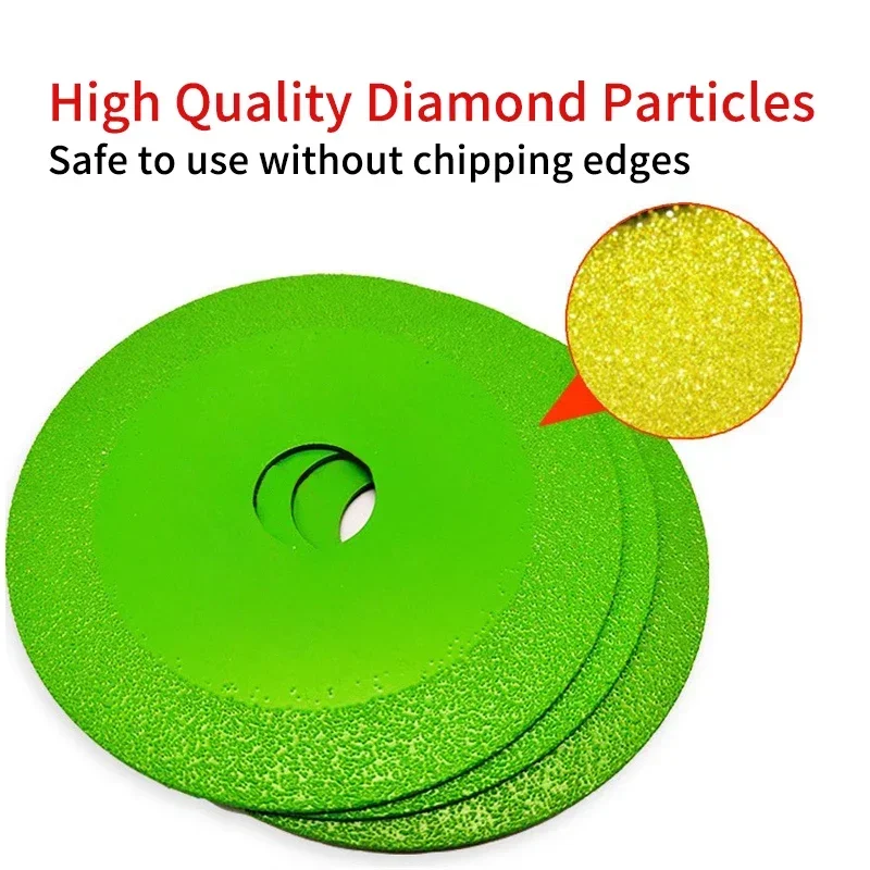 Chowmaster Glass Cutting Disc 100x20/22.23mm Ultra-thin Saw Blade Diamond Jade Wine Bottle Ceramic Polish Angle Grinder Machine