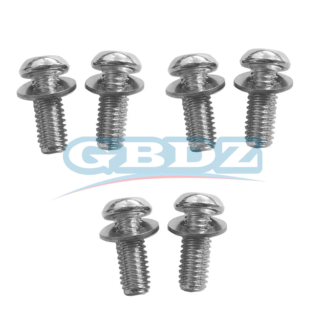 316 Stainless Steel Cross round Head Combination Screws M3/M4/M5/M6 Set - Rust And Corrosion Resistant Three-Pack
