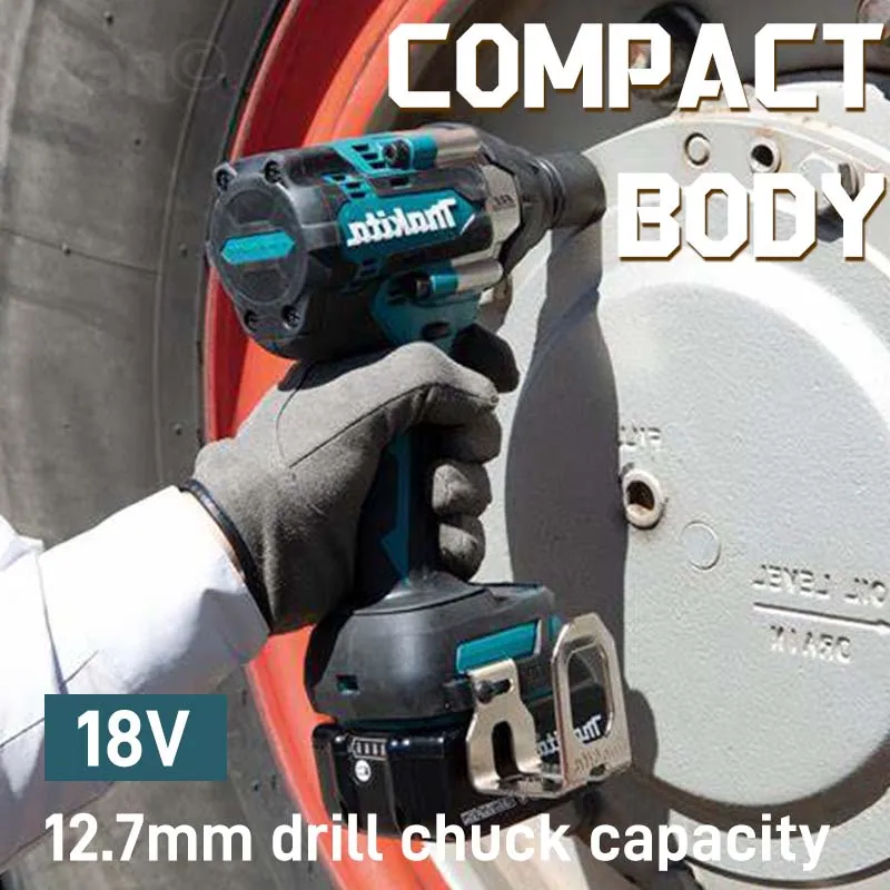 Makita DTW700 Cordless Wrench Electric Impact Wrench 18V Brushless 1/2 Inch For Car Repair Only Tool For Makita 18V Battery