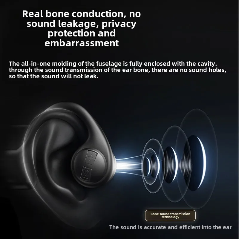 X7 bone conduction running sports swimming earphones ear-mounted super long battery life no sound leakage bluetooth earphones